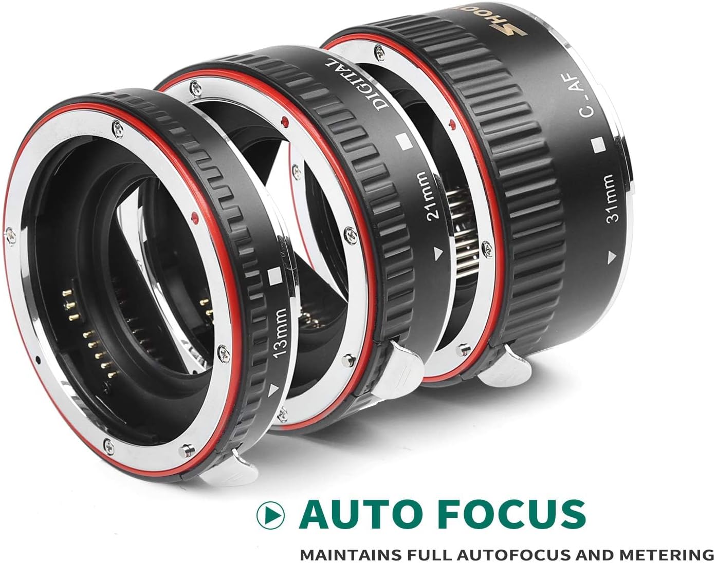 Autofokus Makro Verlängerungsröhrchen Set