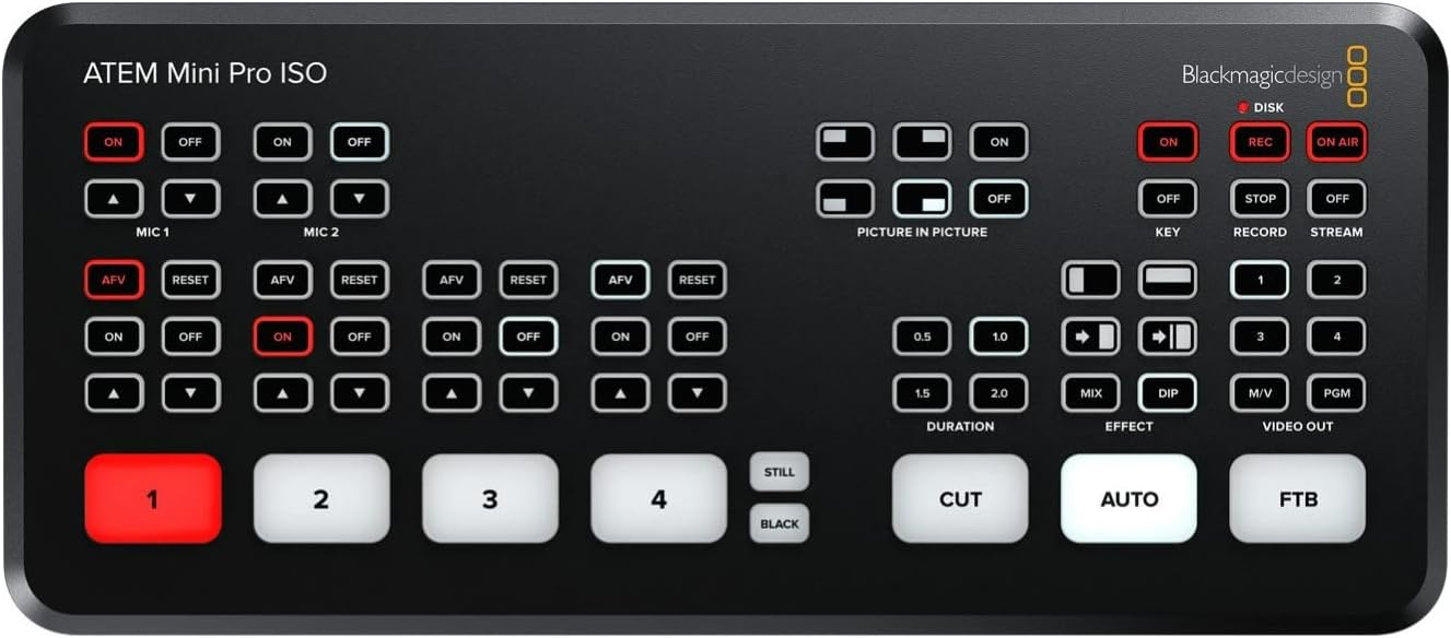 Blackmagic Design Atem Mini Pro ISO